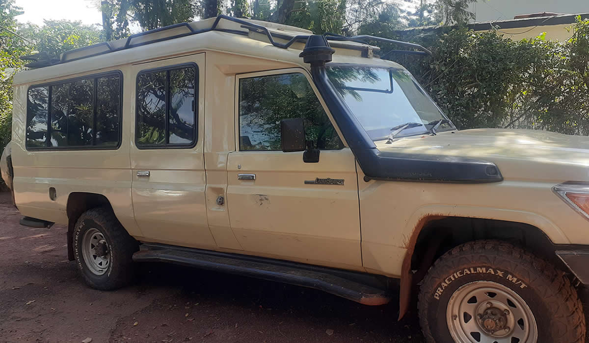 SUV Rental in Rwanda for Park Tours
