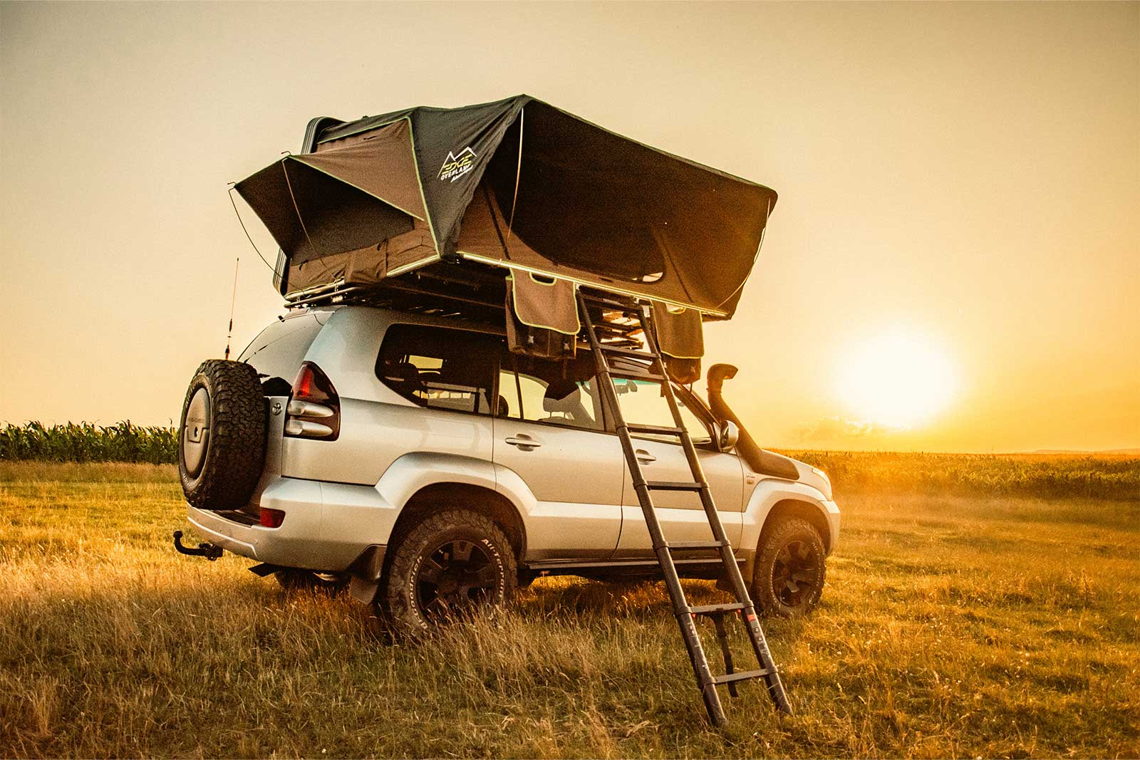 Affordable Rooftop Tent Car Rental Rwanda