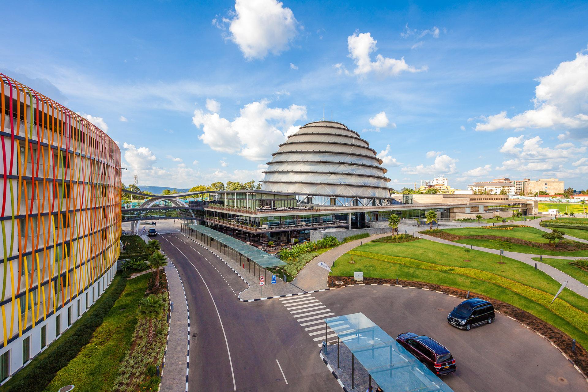 Executive SUV for business car rental near Kigali Convention Centre in Rwanda